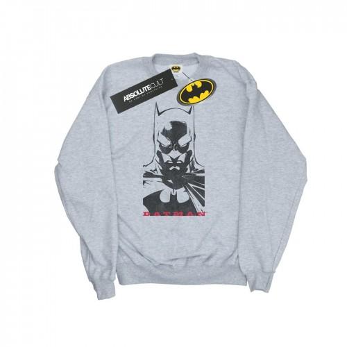 DC Comics Mens Batman Solid Star Sweatshirt