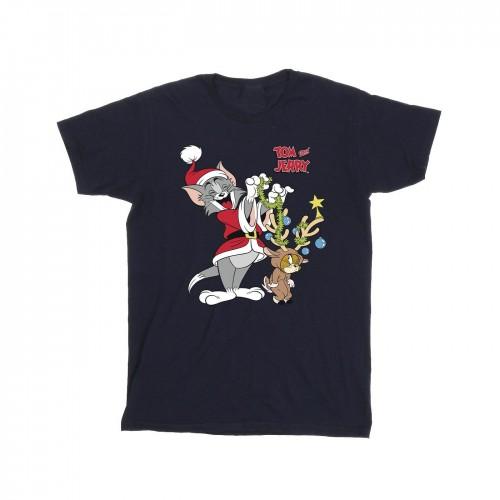 Pertemba FR - Apparel Tom & Jerry Boys Christmas Reindeer T-Shirt
