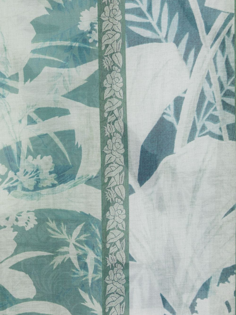 Pierre-Louis Mascia floral-print cotton-blend scarf - Groen