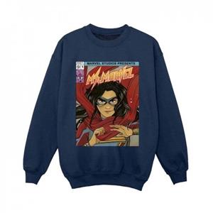Marvel Boys Ms  Comic Poster Sweatshirt