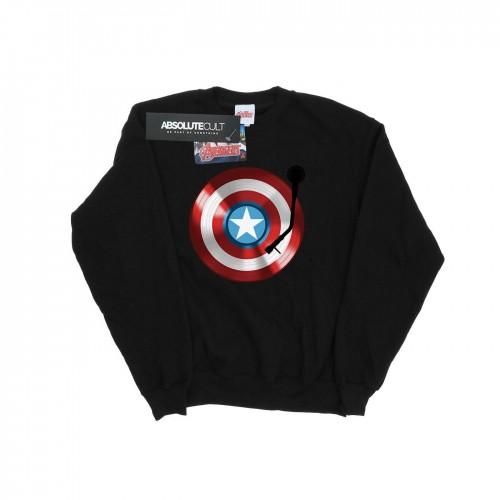 Marvel Boys Captain America Turntable Sweatshirt