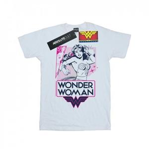 DC Comics Girls Wonder Woman Pink Action Cotton T-Shirt