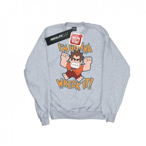 Disney Mens Wreck It Ralph IÂ´m Gonna Wreck It Sweatshirt