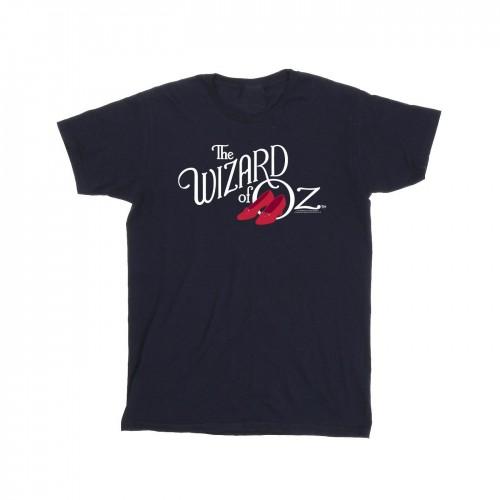 The Wizard Of Oz Girls Ruby Slippers Logo Cotton T-Shirt