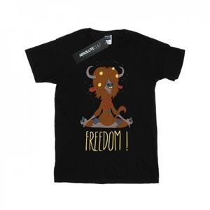 Disney Girls Zootropolis Yak Freedom Cotton T-Shirt