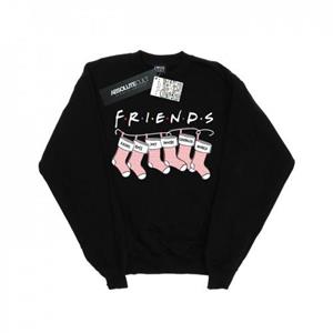 Friends Mens Christmas Stocking Logo Sweatshirt