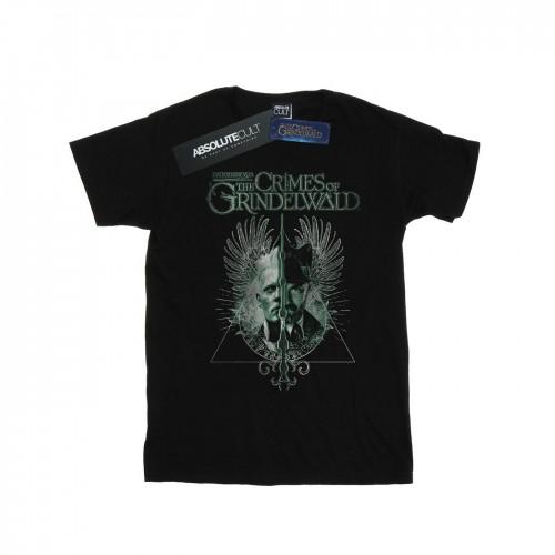 Pertemba FR - Apparel Fantastic Beasts Girls The Crimes Of Grindelwald Wand Split Cotton T-Shirt