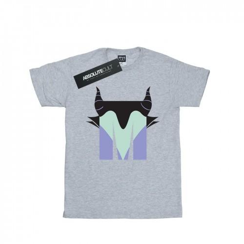 Disney Girls Alphabet M Is For Maleficent Cotton T-Shirt