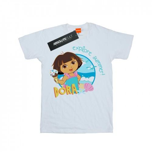Pertemba FR - Apparel Dora The Explorer Girls Explore Summer! Cotton T Shirt