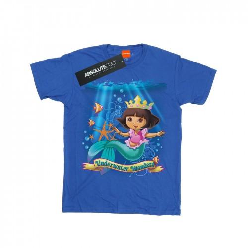 Pertemba FR - Apparel Dora The Explorer Girls Underwater Wonders Cotton T-Shirt