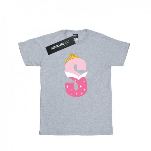 Disney Girls Alphabet S Is For Sleeping Beauty Cotton T-Shirt