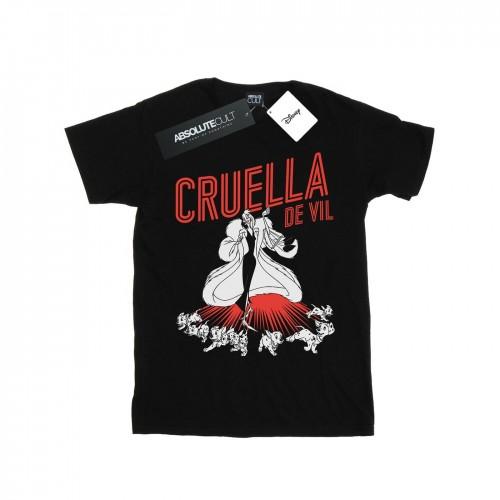 Disney Boys Cruella De Vil Dalmatians T-Shirt