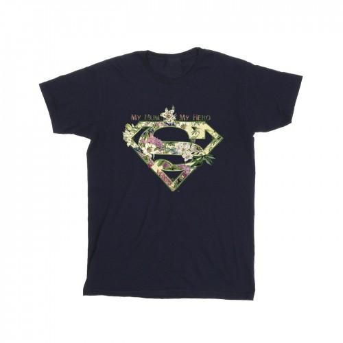 DC Comics Girls Superman My Mum My Hero Cotton T-Shirt