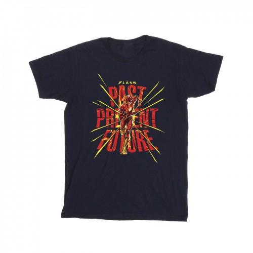DC Comics Girls The Flash Past Present Future Cotton T-Shirt
