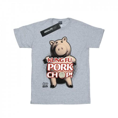 Disney Girls Toy Story Kung Fu Pork Chop Cotton T-Shirt