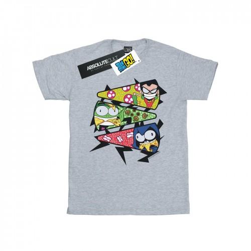 DC Comics Boys Teen Titans Go Pizza Slice T-Shirt