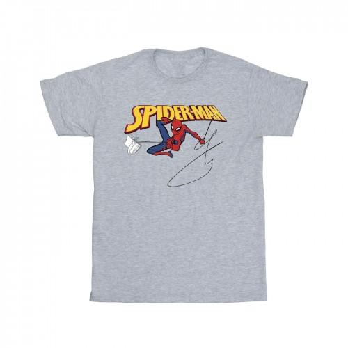 Marvel Boys Spider-Man With A Book T-Shirt