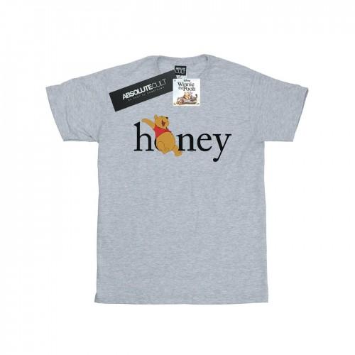 Disney Girls Winnie The Pooh Honey Cotton T-Shirt