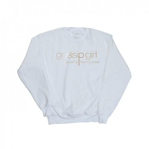 Pertemba FR - Apparel Gossip Girl Mens Gold Logo Sweatshirt
