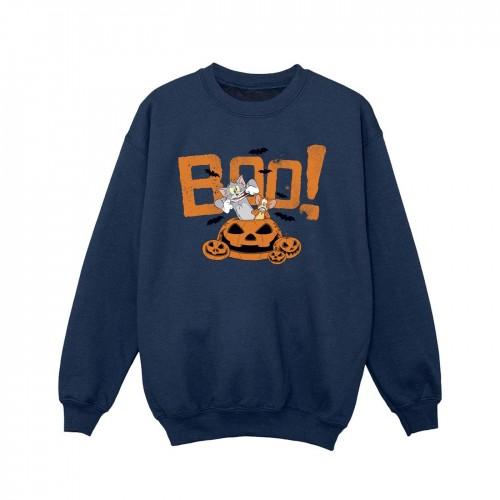 Pertemba FR - Apparel Tom & Jerry Girls Halloween Boo! Sweatshirt