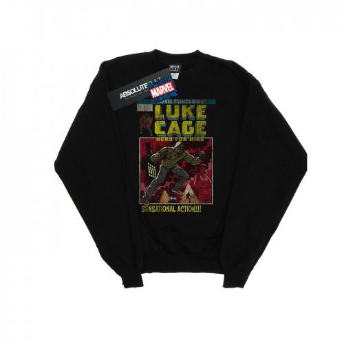 Marvel Boys Luke Cage Distressed Yourself Sweatshirt
