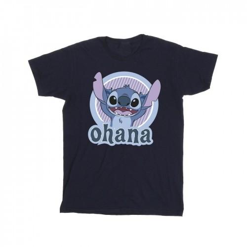 Disney Boys Lilo And Stitch Ohana Circle T-Shirt