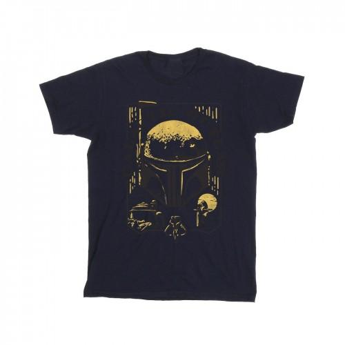 Pertemba FR - Apparel Star wars: The Book Of Boba Fett Boys Galactic Outlaw Distress T-Shirt
