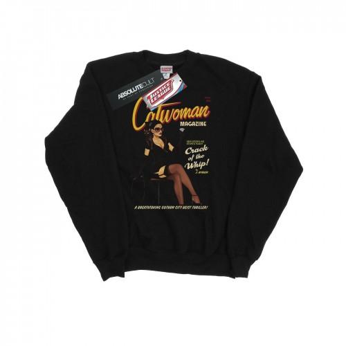 DC Comics Mens Catwoman Bombshell Cover Sweatshirt