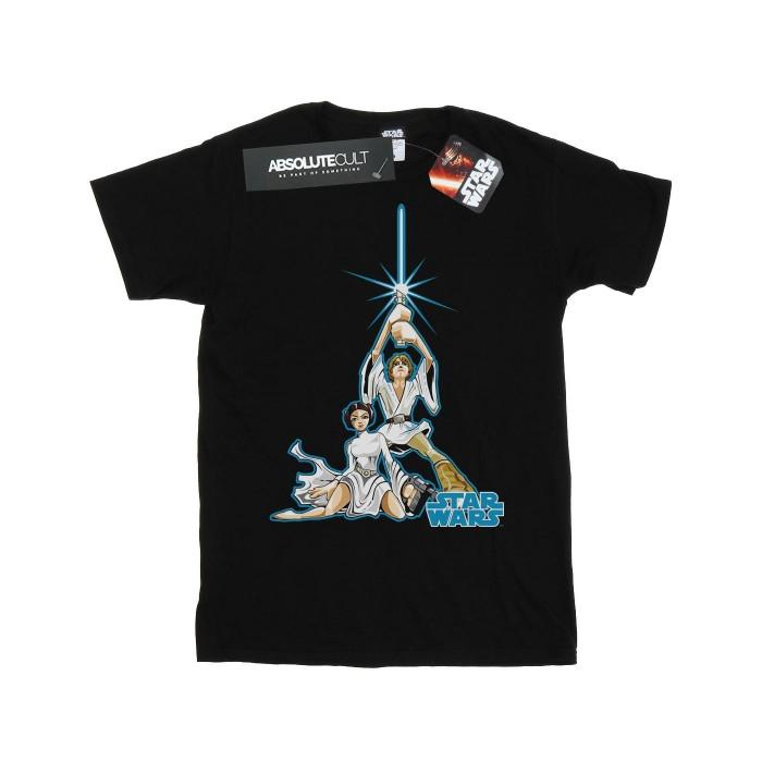 Star Wars Boys Luke And Leia Character T-Shirt