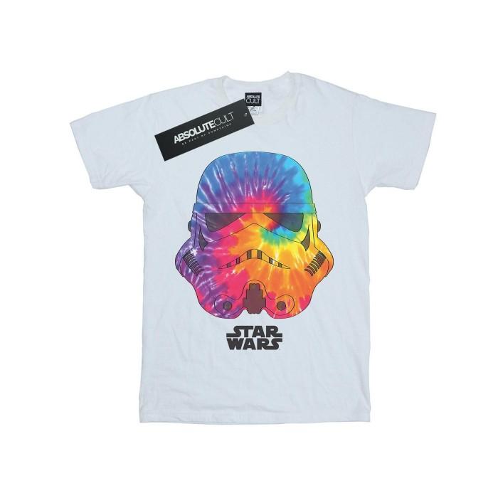 Star Wars Boys Stormtrooper Saturn Helmet T-Shirt