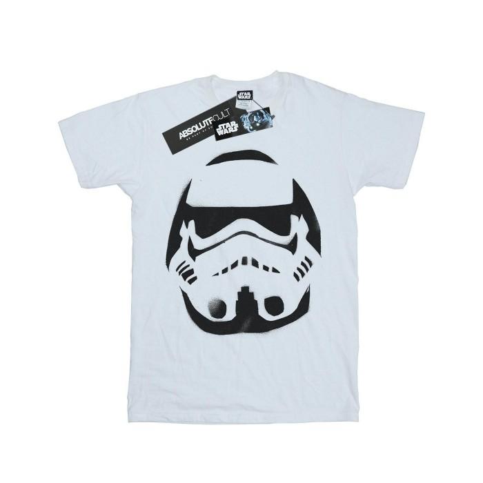 Star Wars Boys Stormtrooper Spray Helmet T-Shirt
