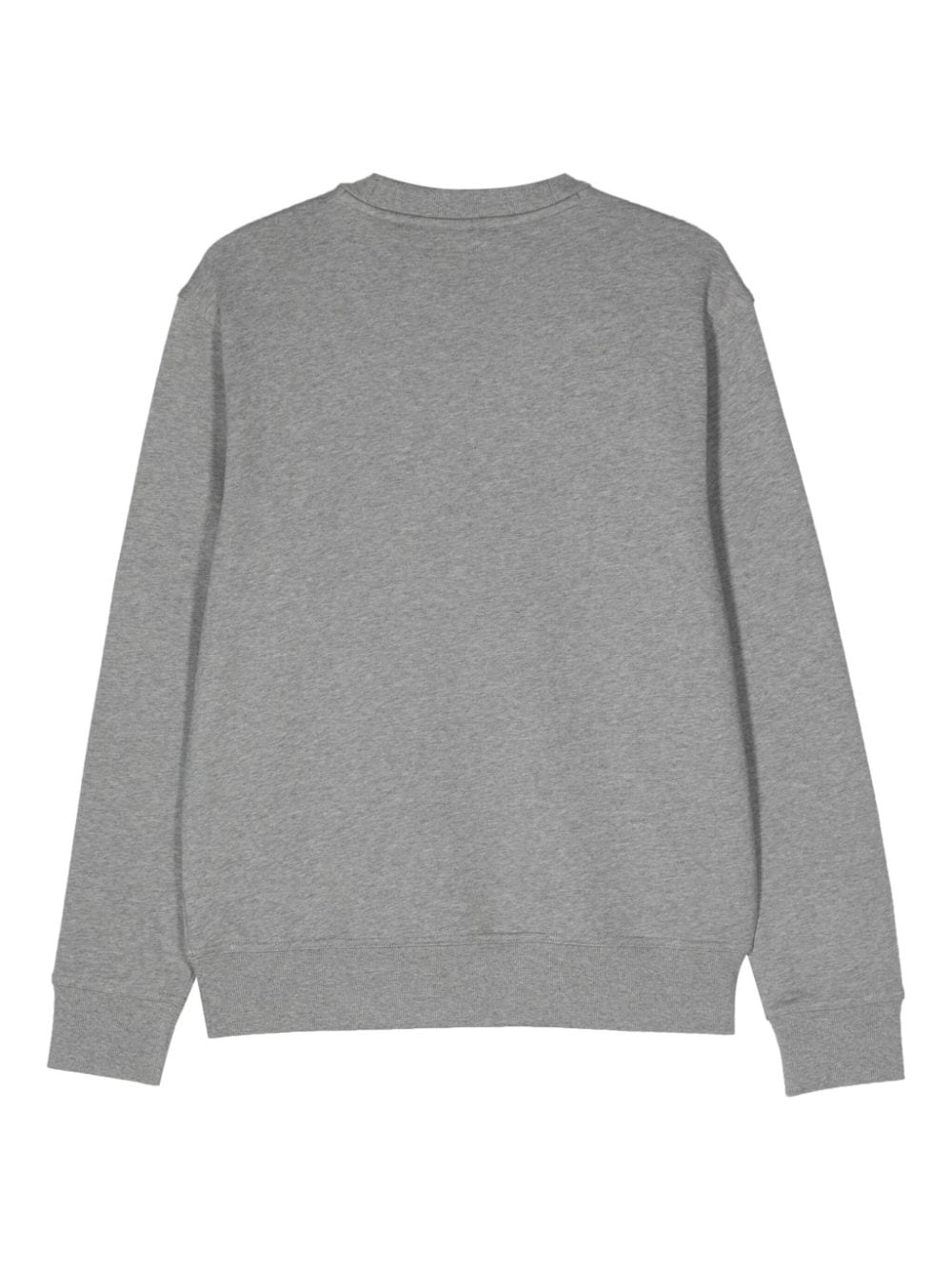 BOSS Katoenen sweater met logo - Grijs