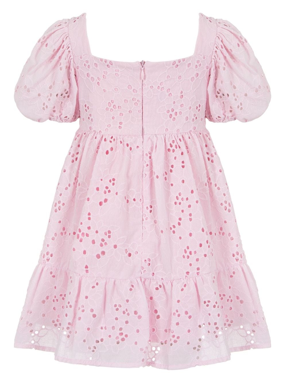 Lapin House broderie anglaise cotton dress - Roze