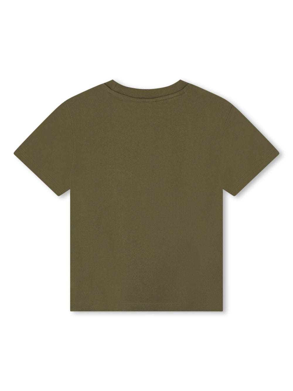 HUGO KIDS T-shirt met logoprint - Groen
