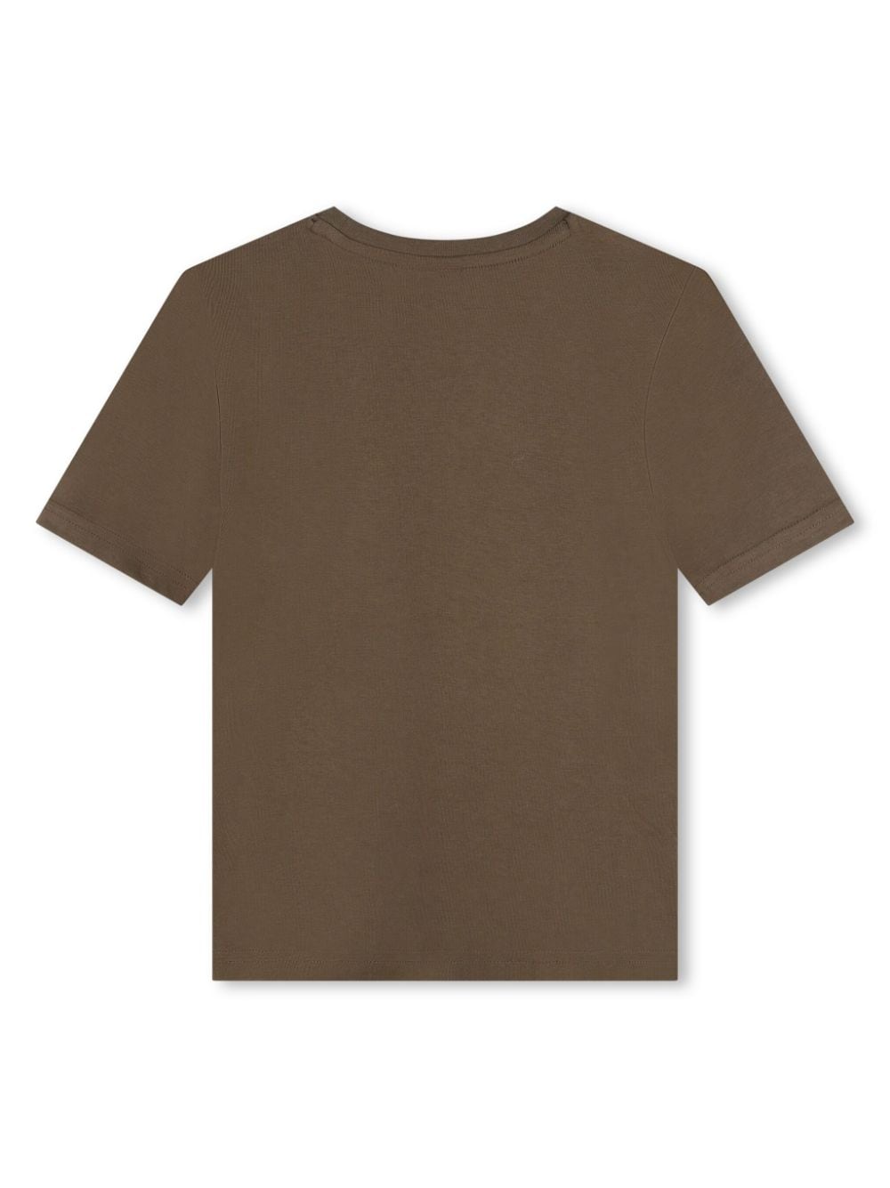 BOSS Kidswear T-shirt met logoprint - Bruin