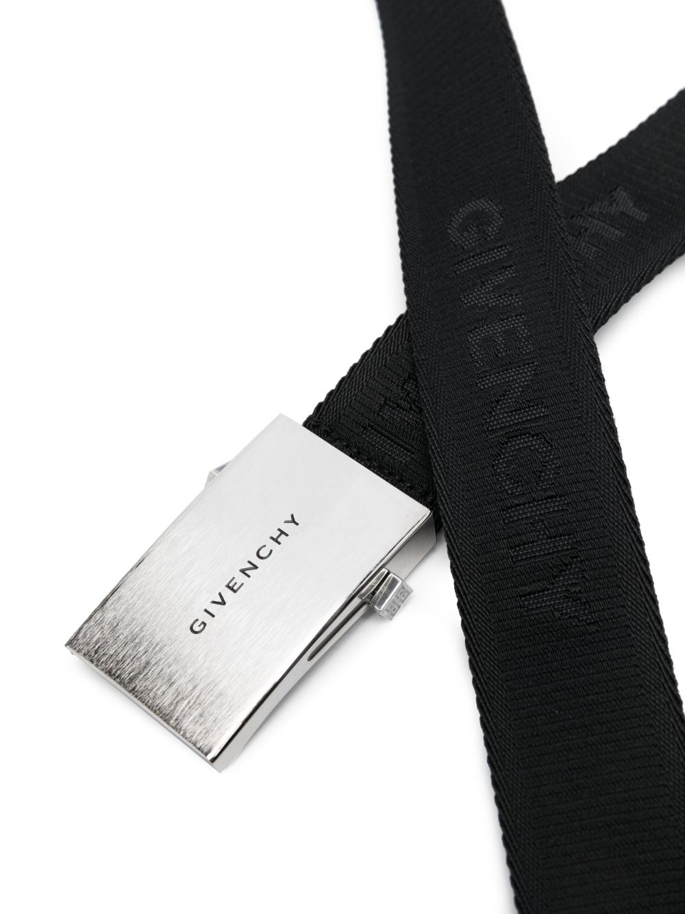 Givenchy Gespriem met logoprint - Zwart