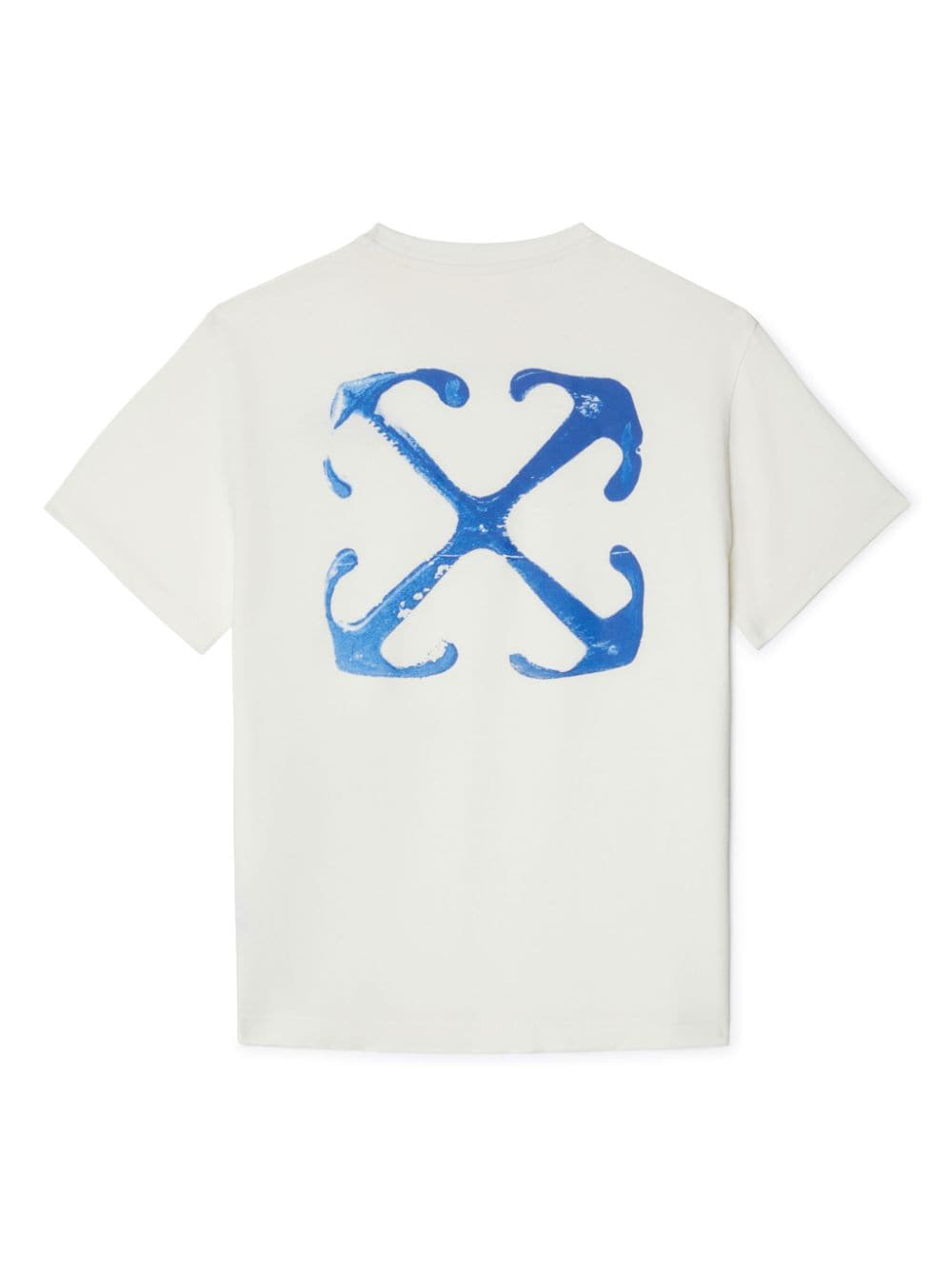 Off-White Kids Katoenen T-shirt met print - Wit