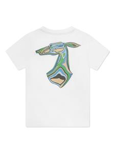 TRUSSARDI JUNIOR Raemn logo-print T-shirt - Wit