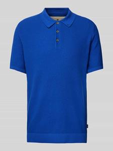 Jack & Jones Premium Poloshirt met structuurmotief, model 'BLUSANDRI'