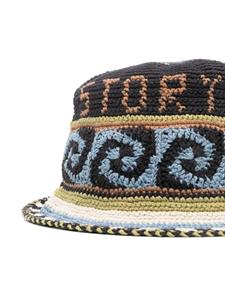 STORY mfg. Brew crochet knit hat - Zwart