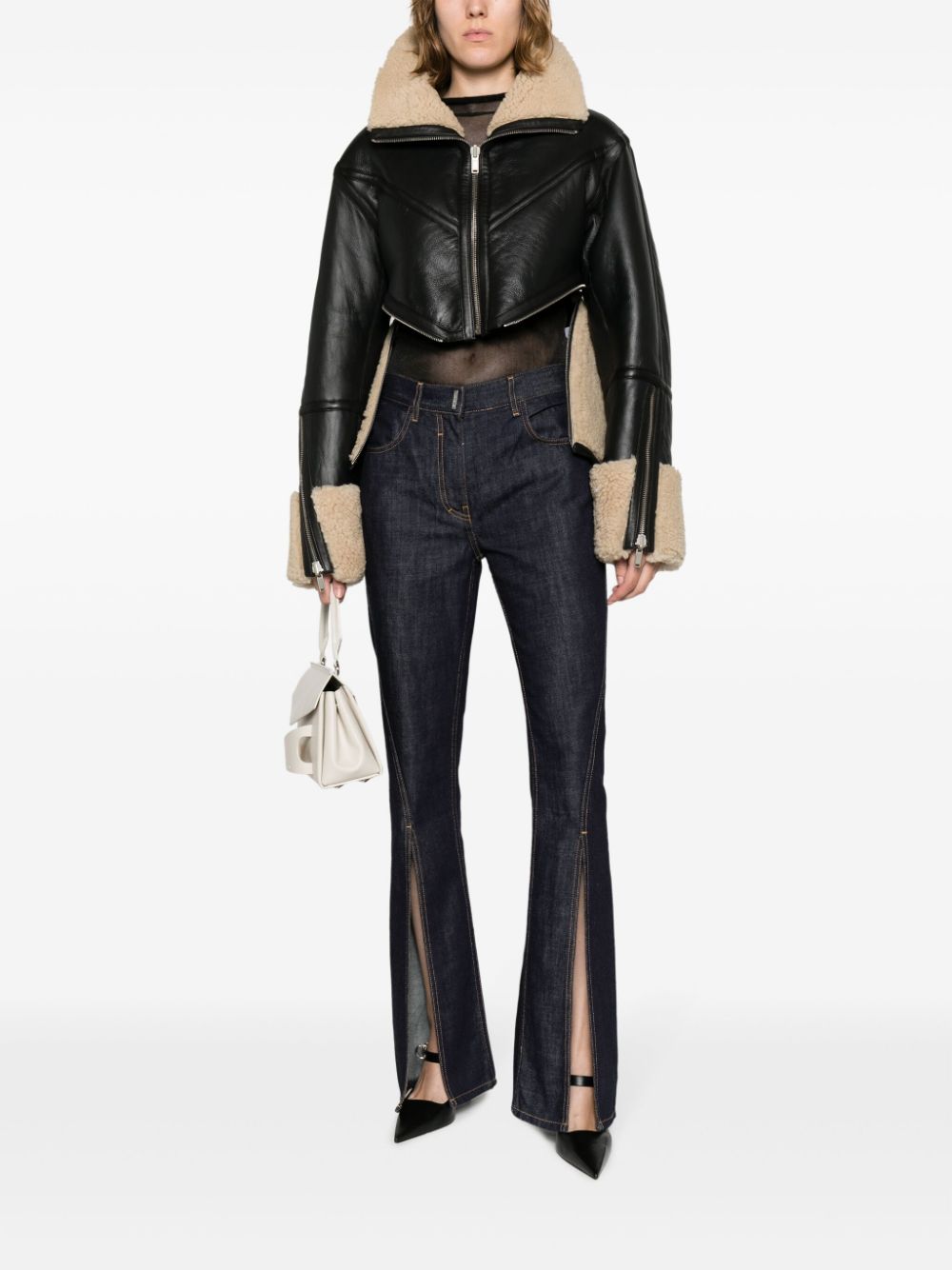 Givenchy Flared broek - Blauw