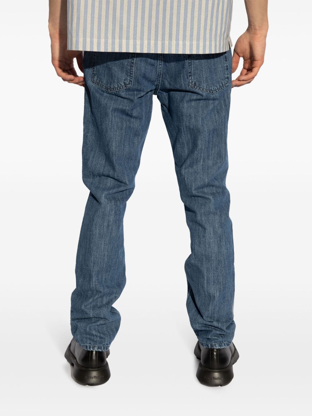 ETRO five-pocket straight jeans - Blauw