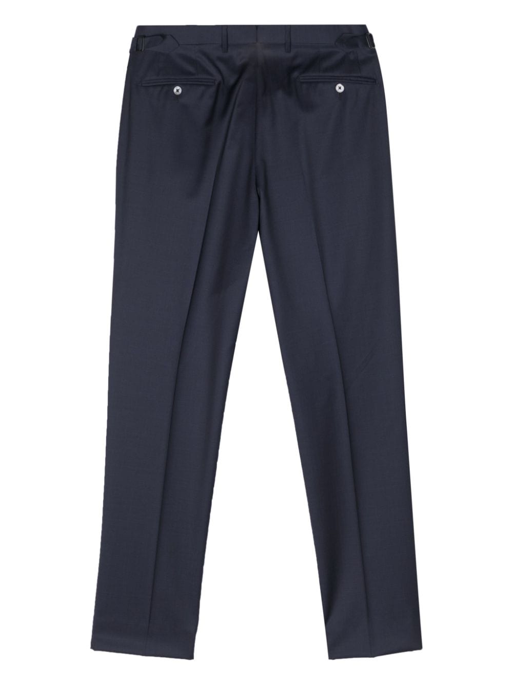 Corneliani Mid waist pantalon - Blauw