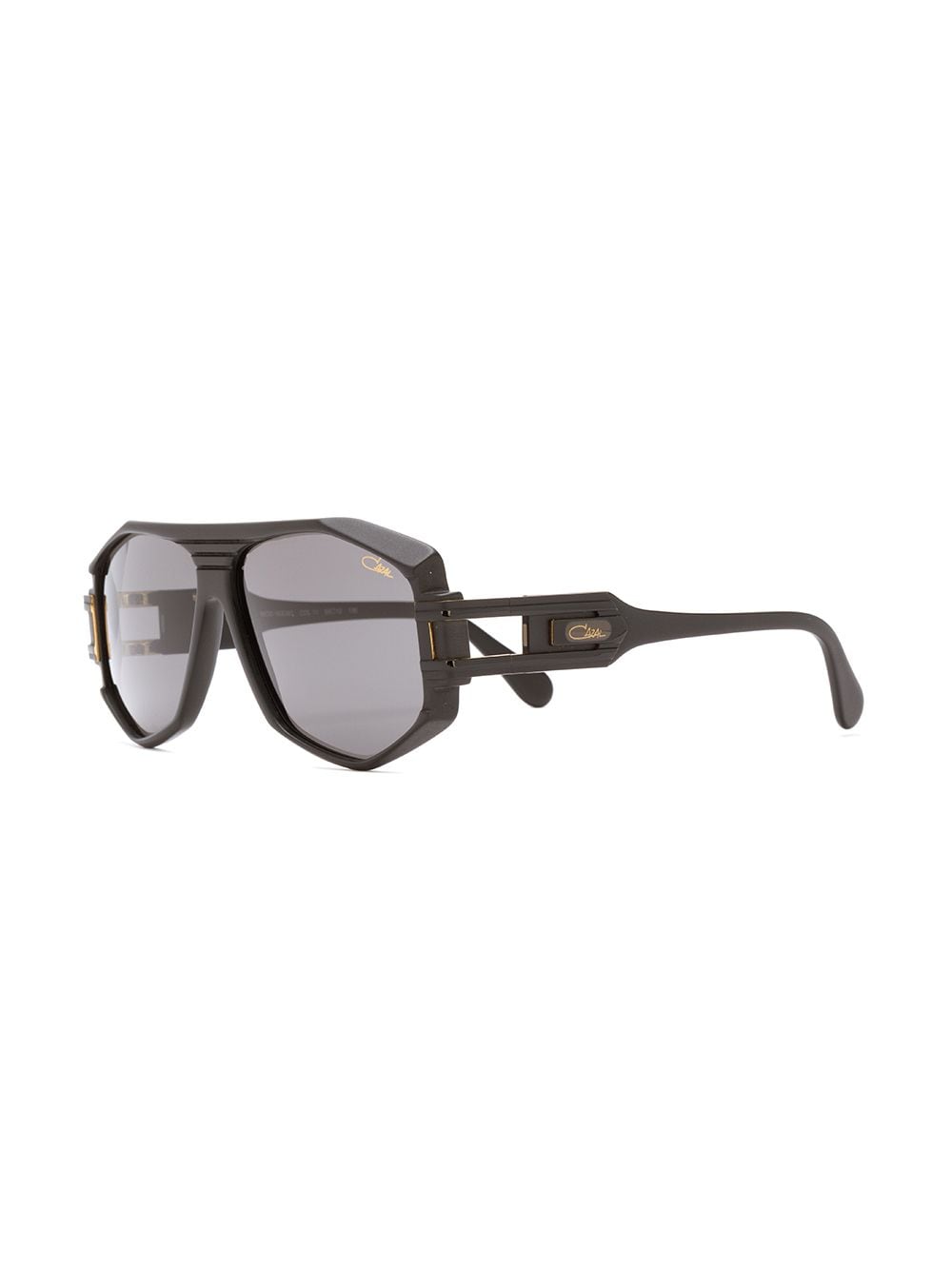 Cazal angled aviator sunglasses - Zwart