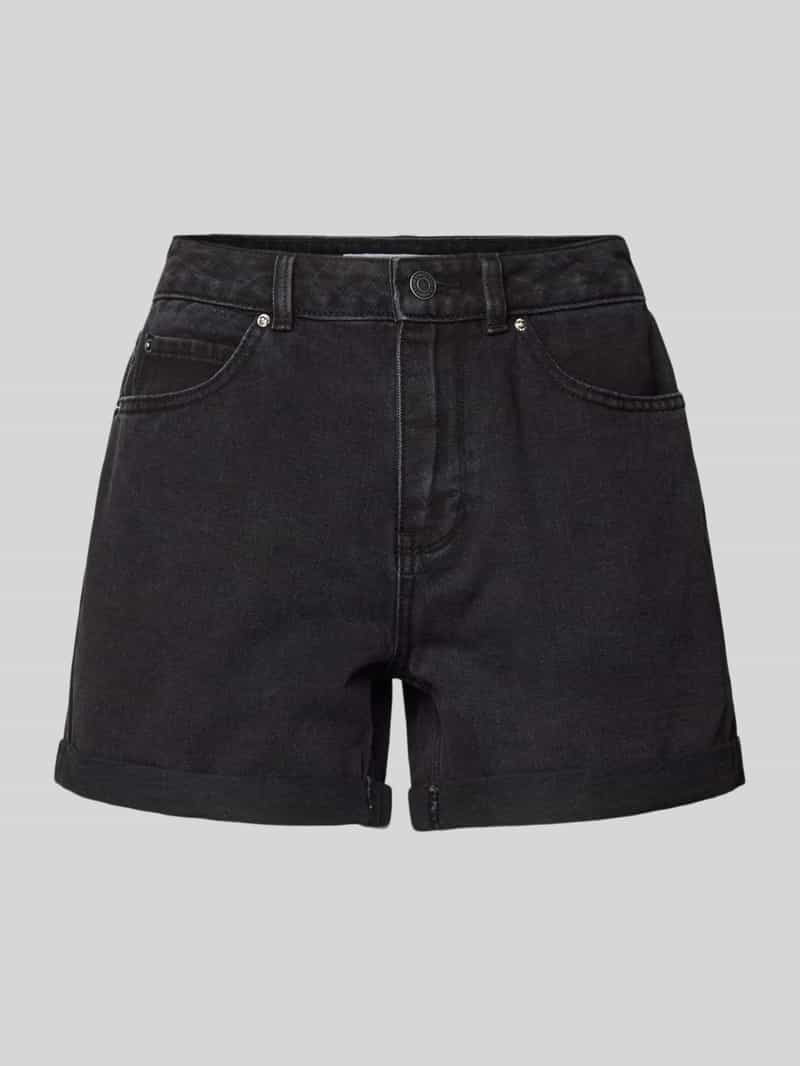Vero Moda Loose fit korte jeans in effen design, model 'ZURI'