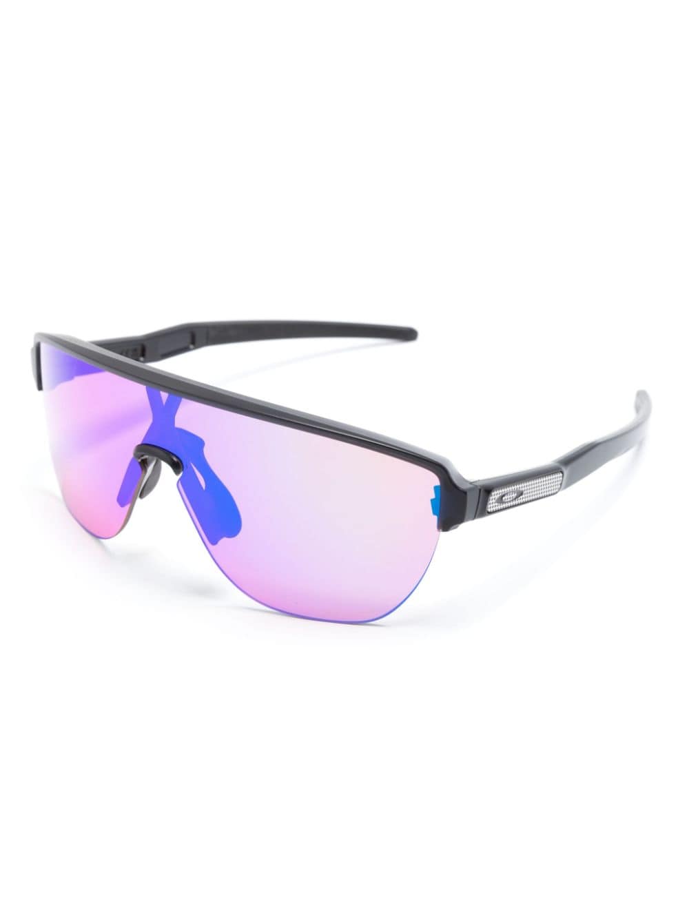Oakley S3 zonnebril met schild montuur - Zwart