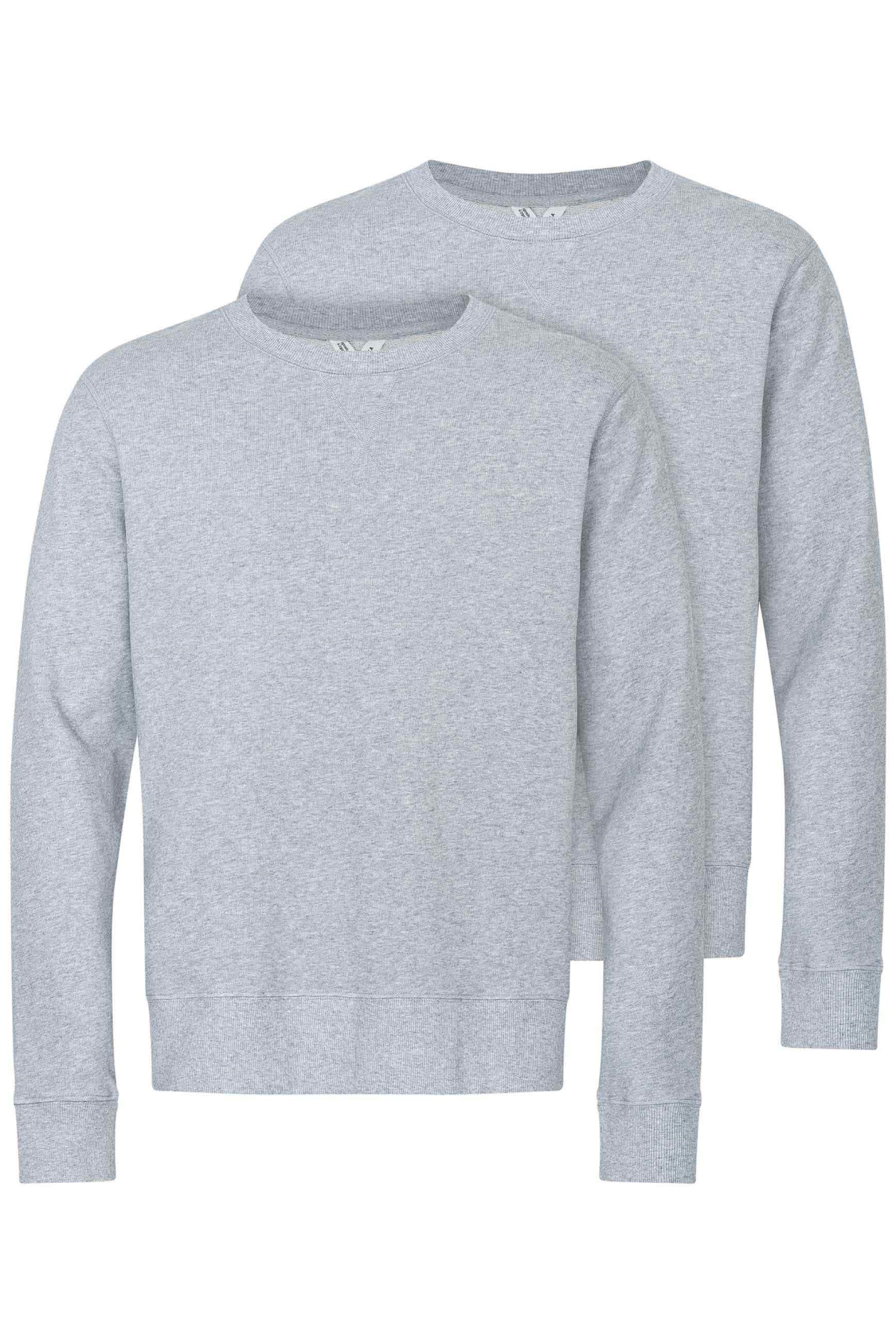 MELA Herren vegan Multipack Sweatshirt Adil Grau