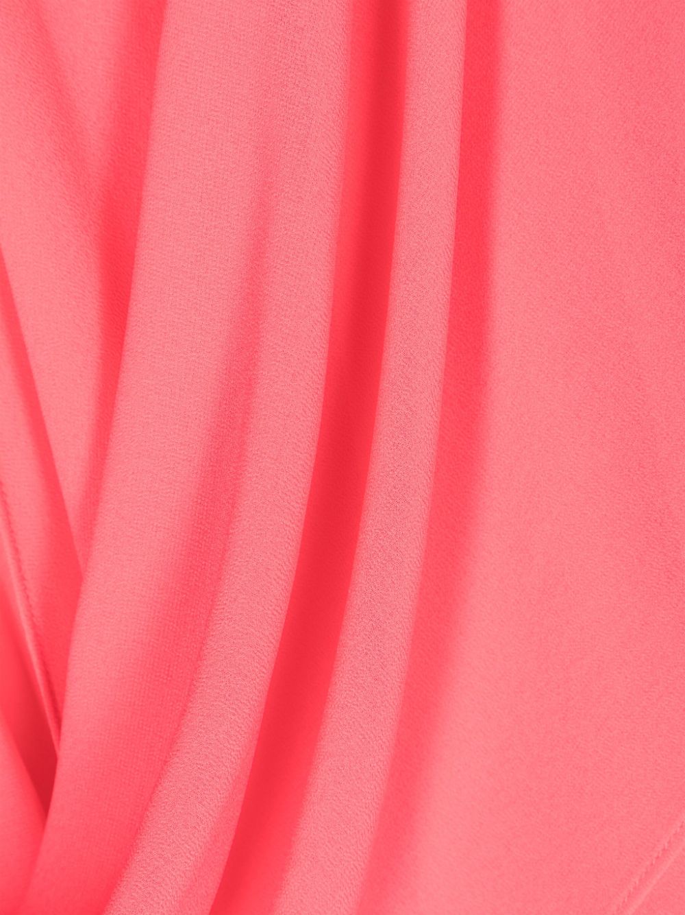 Patrizia Pepe semi-sheer scarf blouse - Roze