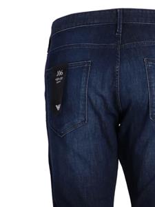 Emporio Armani Slim-fit jeans - Blauw