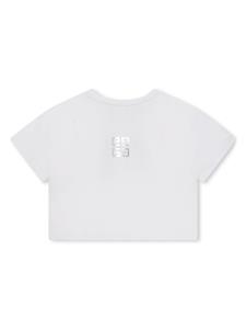 Givenchy Kids T-shirt met logo - Wit